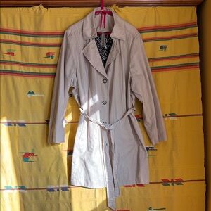 Penningtons Light Gray Trench Coat